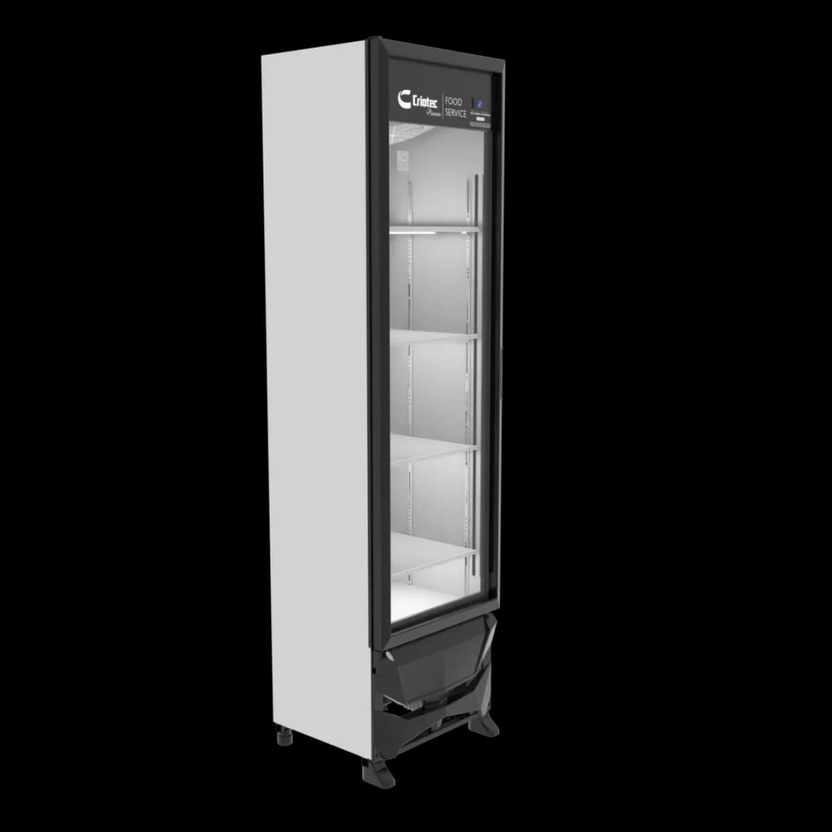 Enfriador Vertical 1 Puerta Delgado (Slim) 11 ft³